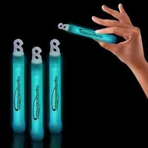 Aqua 6" Premium Glow Light Stick 1