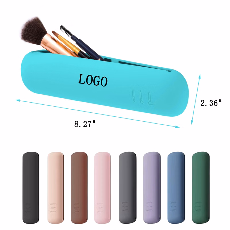 Waterproof Silicone Makeup Brush Organizer Bag