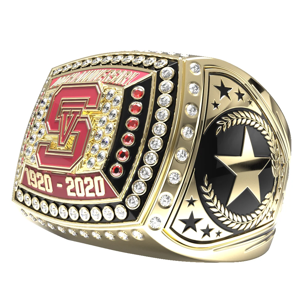 Custom Titan Ring w/ Custom Top & 2 Stock Sides 1