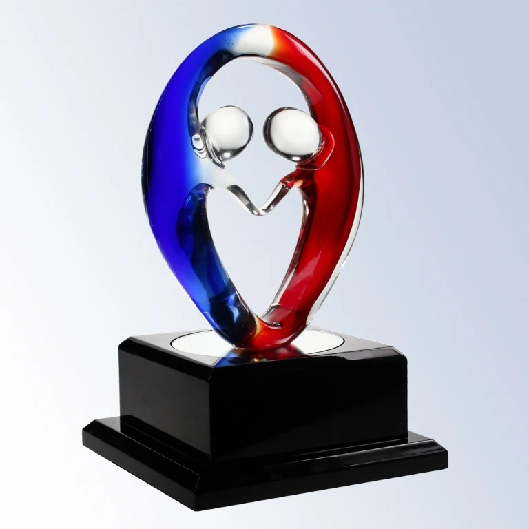 Partners in Crime w/Black Wooden Base Award 1