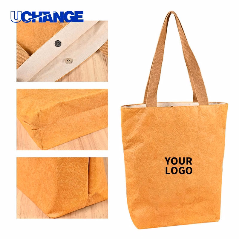 Leather Like Paper Tote Bag Carrier