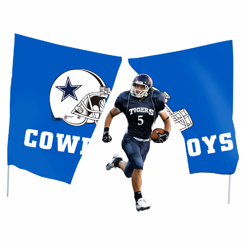 10'w x 6'h Breakaway Banner Flag