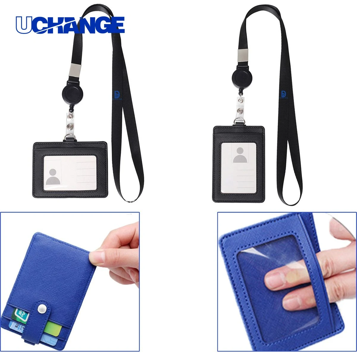 Retractable Lanyard Badge Holder 1