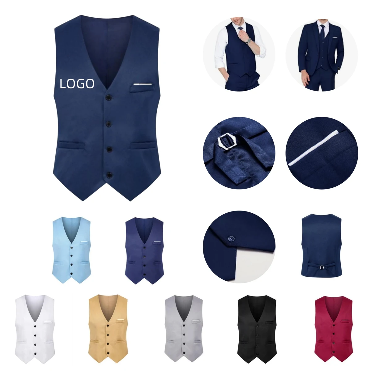 Slim Fit Vest 1