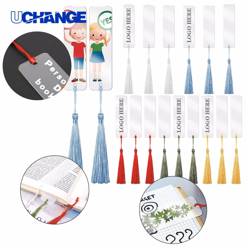 Acrylic Bookmark with Tassel Craft Set
