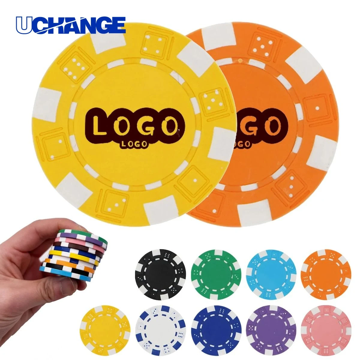 Professional Poker Chips for Casino Games 1