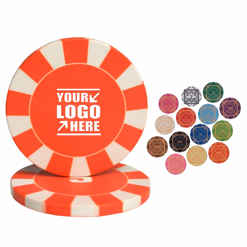 Full Color Ceramic Poker Chip