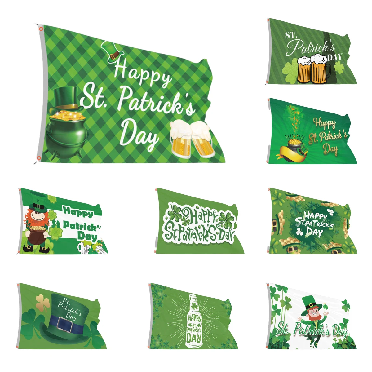 3' x 5' St. Patrick's Day Holiday Flag 1