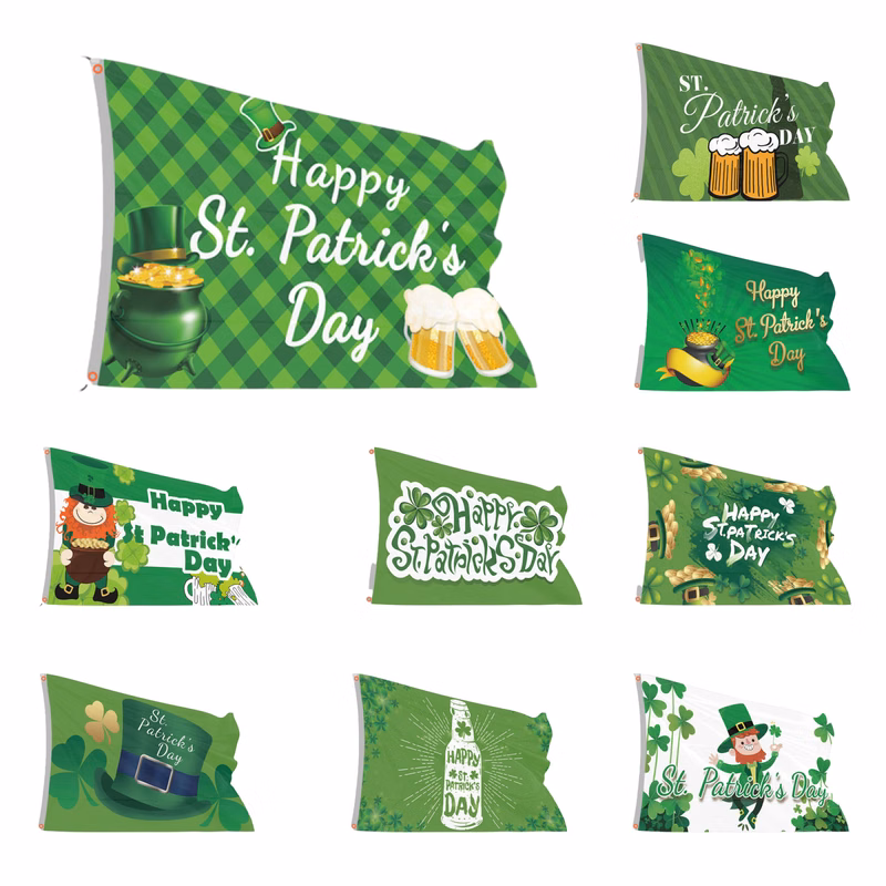3' x 5' St. Patrick's Day Holiday Flag