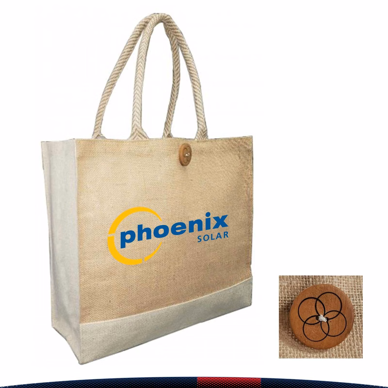 Inkay Laminated Jute Tote Bag