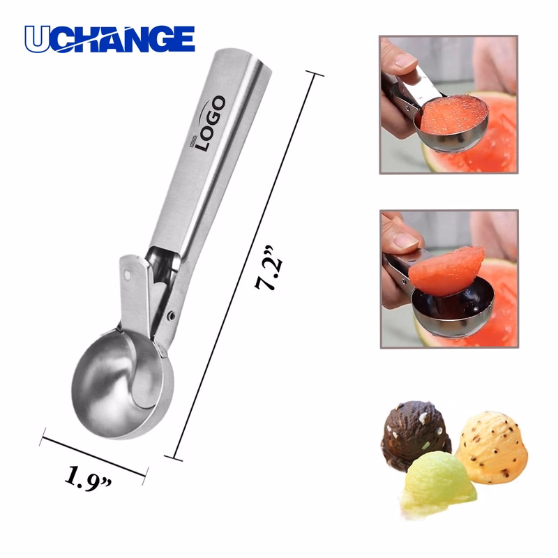 Premium Stainless Steel Ice Cream Scoop Tool