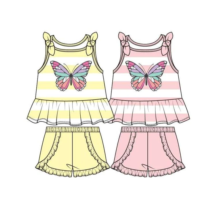 Little Girls Knit Short Sets - Assorted Size 12-24M 1