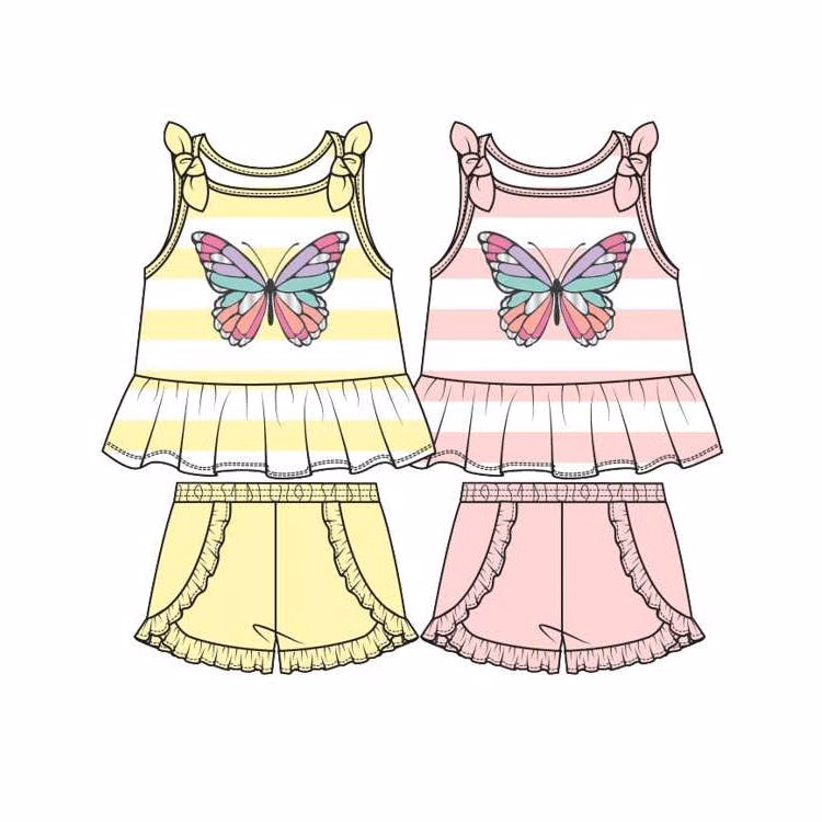 Little Girls Knit Short Sets - Assorted Size 12-24M