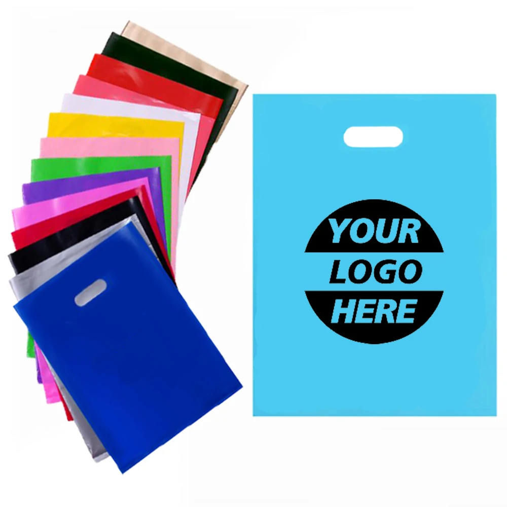 Die Cut Plastic Bag (12" x 15") 1