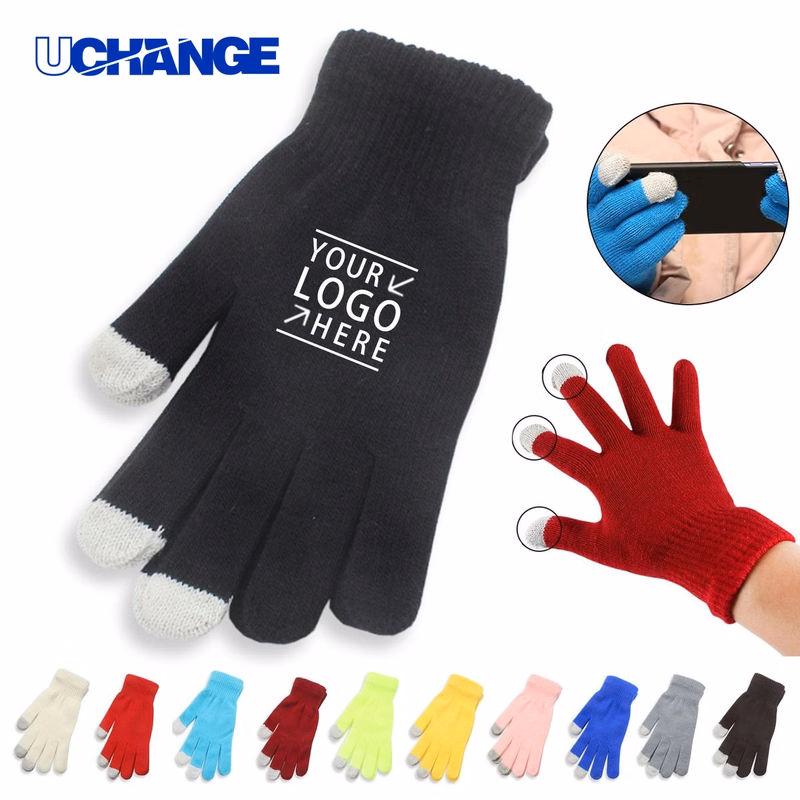 Three-Finger Touchscreen Warm Gloves
