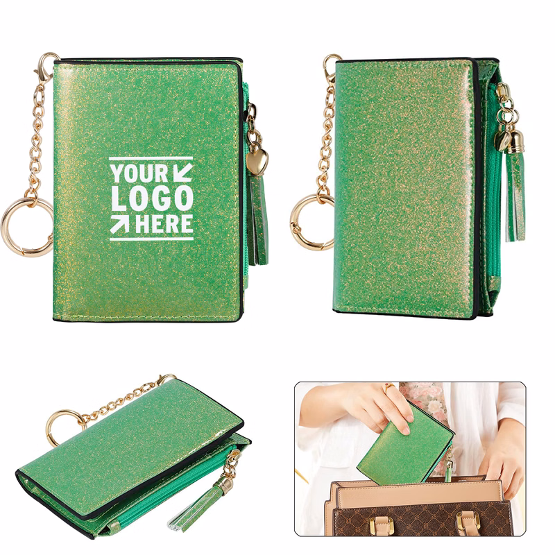 Womens Small Bifold Slim Mini Wallet