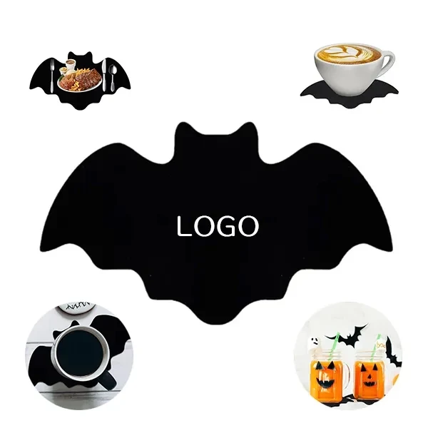 Bat Shape Felt Placemat with Table Decor 1