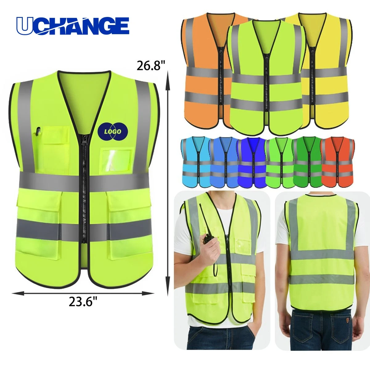 Versatile Reflective Safety Vest 1