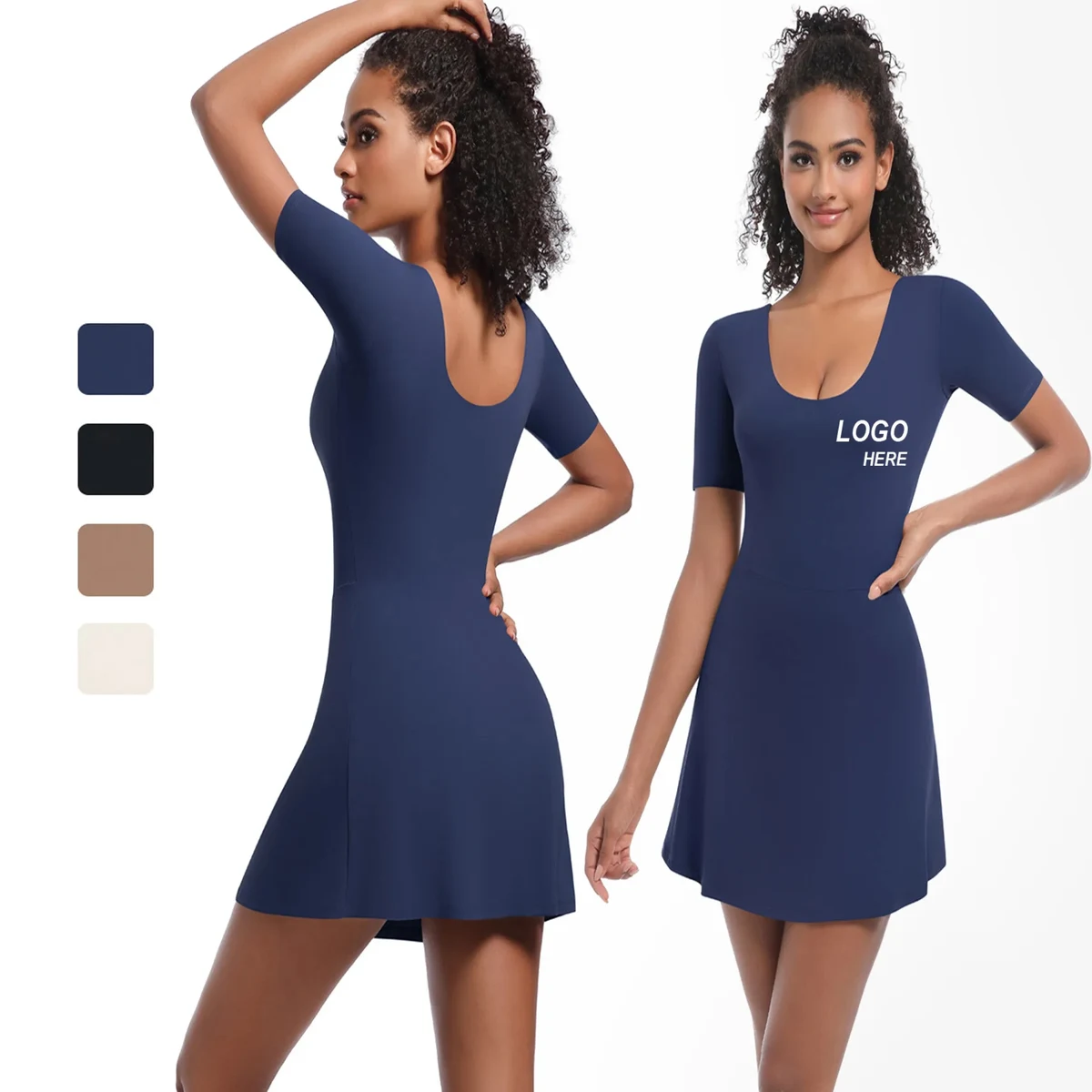 Tennis Dress One-Piece Jumpsuits 1
