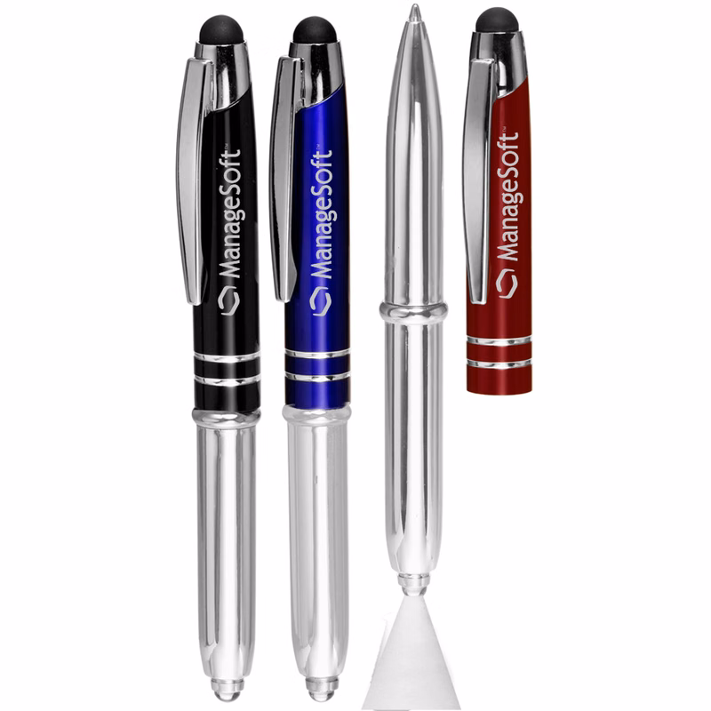 LED Light Pen with Stylus