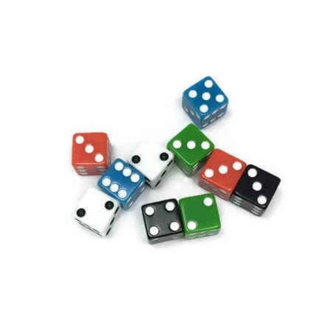 Plastic Event Dice with One Custom Side 1