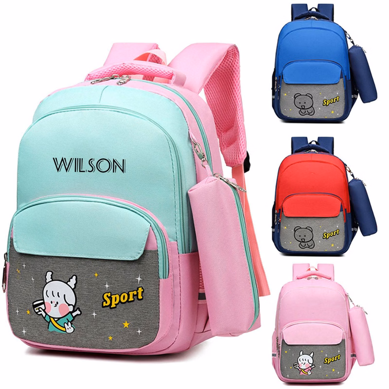 Oxford cartoon cute children's school backpack
