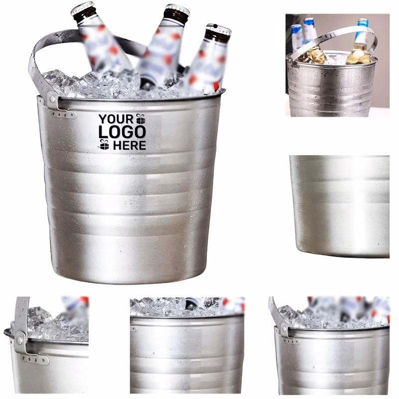 Stainless Steel Thickened Ice Bucket