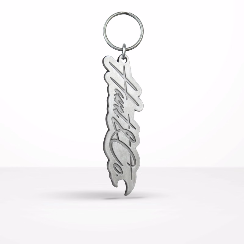 Classic Hook-Style Bottle Opener Key Chain