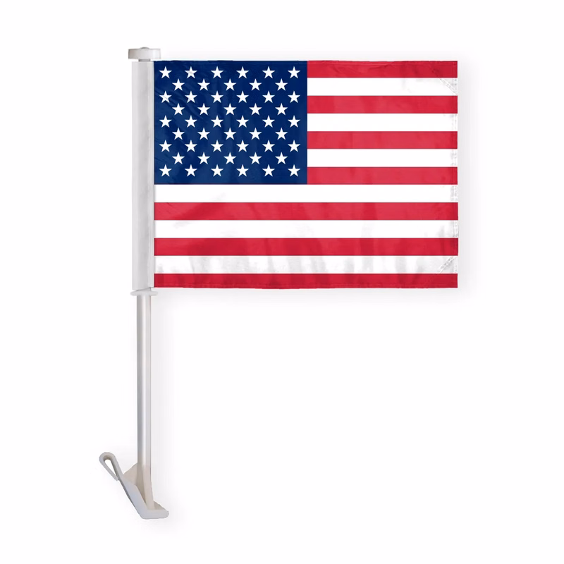 USA Car Flag - 12" x 16"
