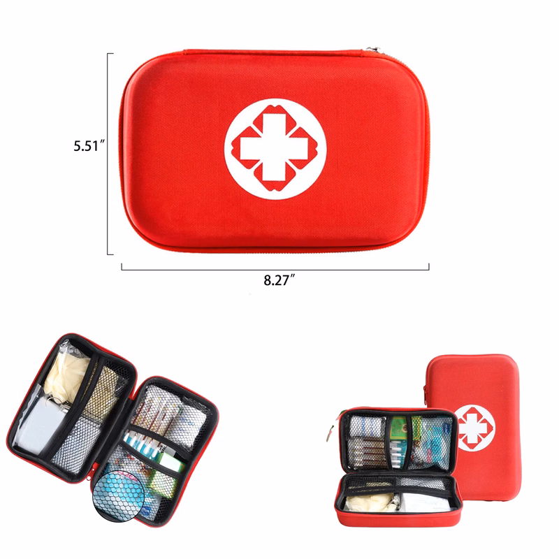 MOQ 100 EVA Hardcase First Aid Kit Empty Bag