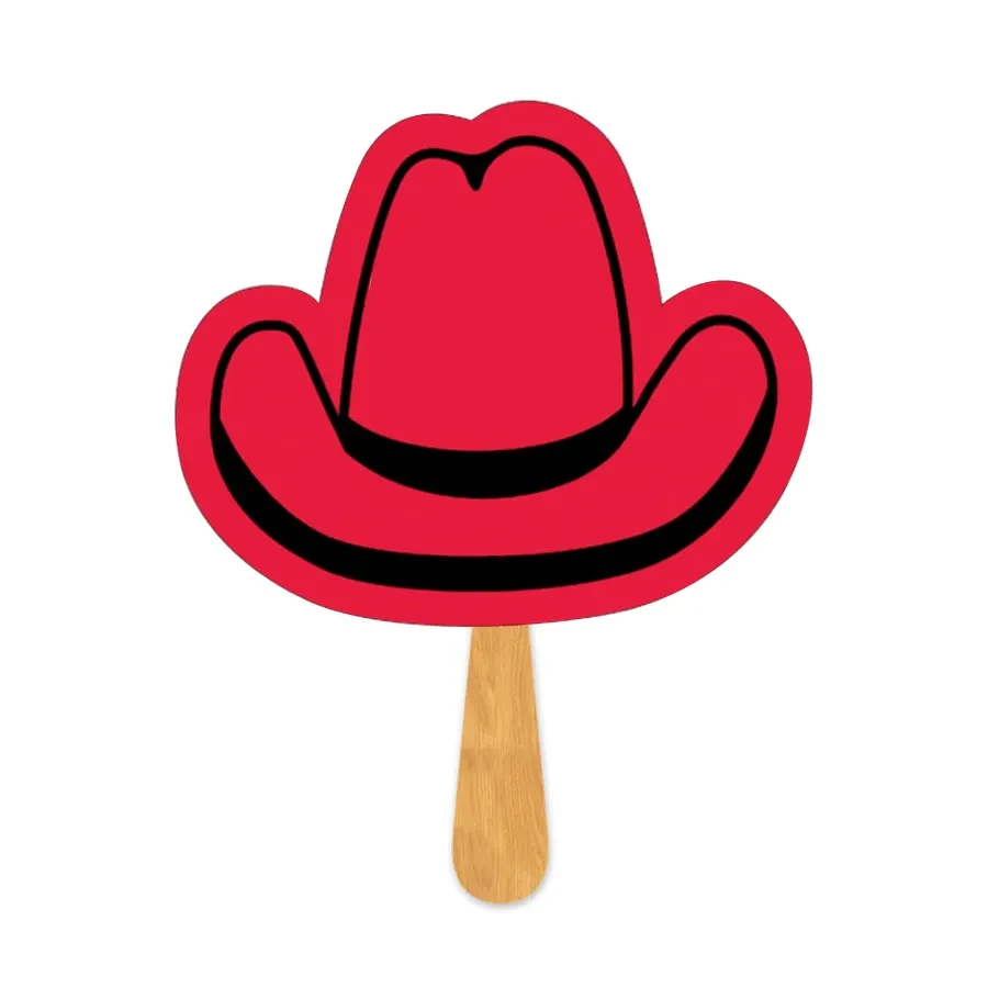 Cowboy Hat Hand Fan 1