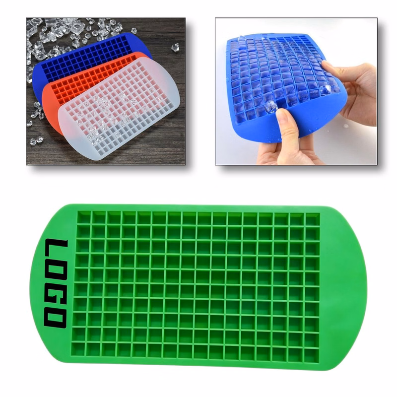 160 Cavity Food Grade Silicone Mini Ice Cube Tray