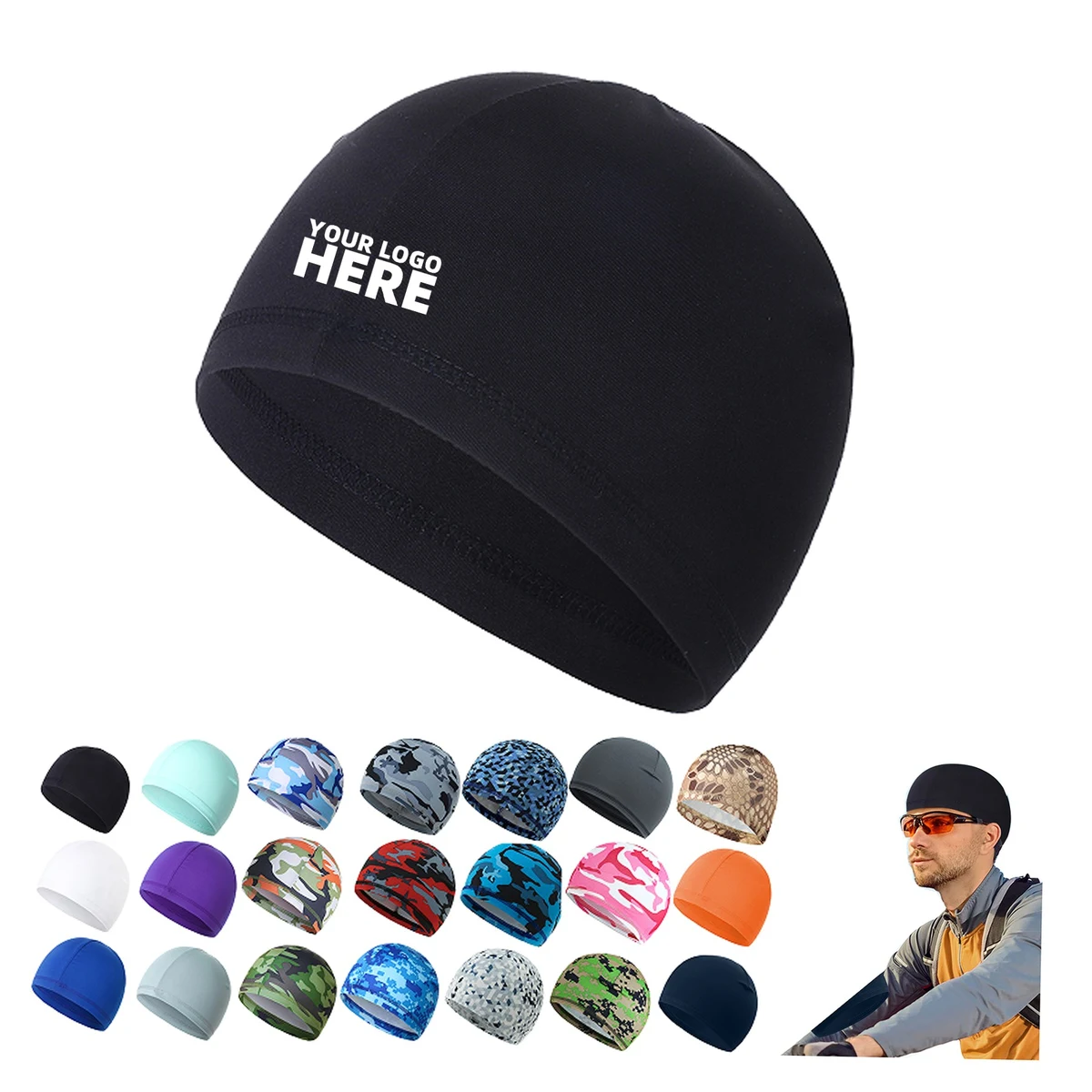 Helmet Liner Sweat Wicking Cap 1