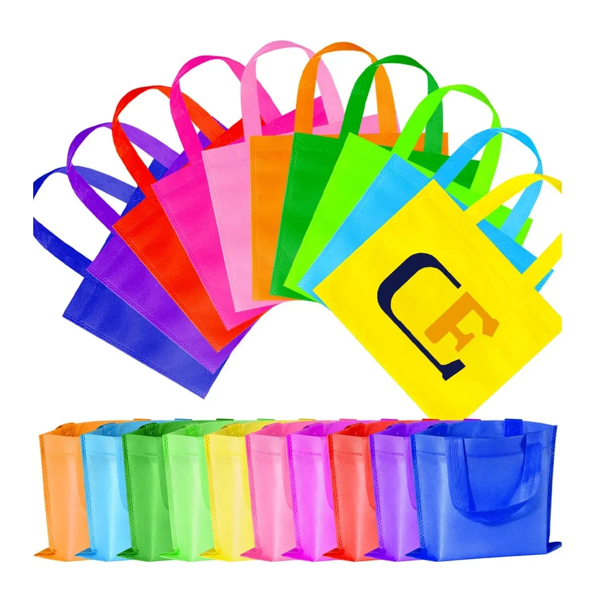 Custom Size Non-Woven Convention Tote Bags In Stock 1