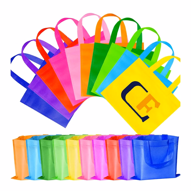 Custom Size Non-Woven Convention Tote Bags In Stock