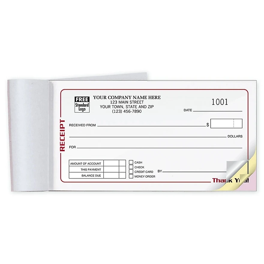Receipts, Classic Booked, Small 1
