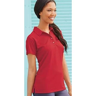 Embroidered Jerzees 441W Ladies' Cotton Pique Sport Shirt 1