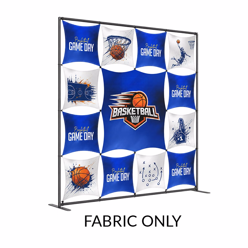 8' x 8' Modular Grid Display - Fabric Only