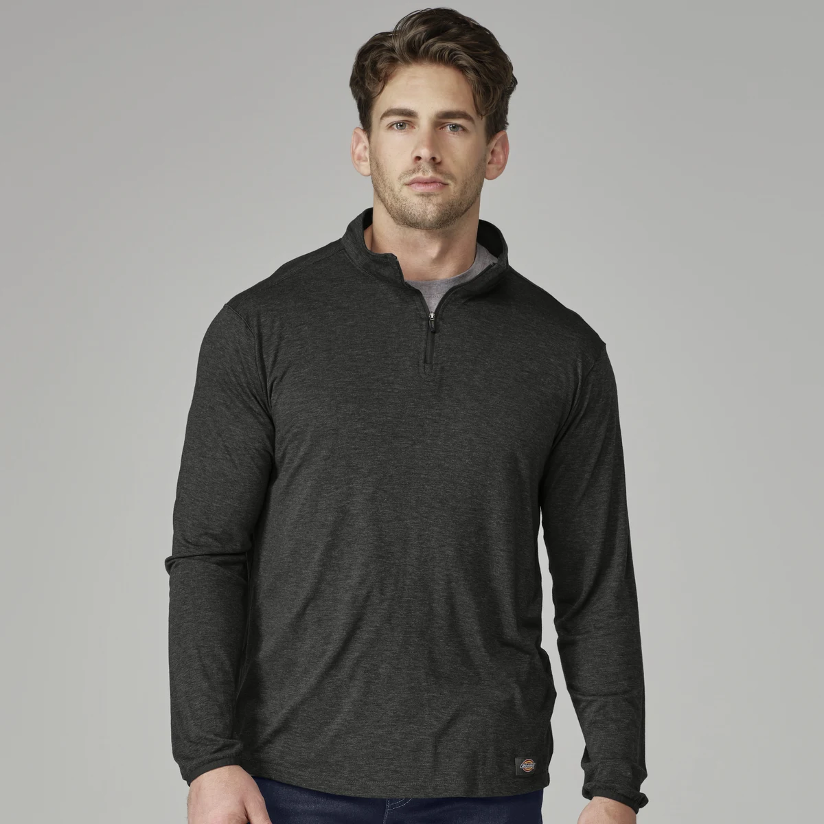 Dickies® ProTect Merino Blend Quarter Zip, custom hoodie or sweatshirt with logo imprint 1