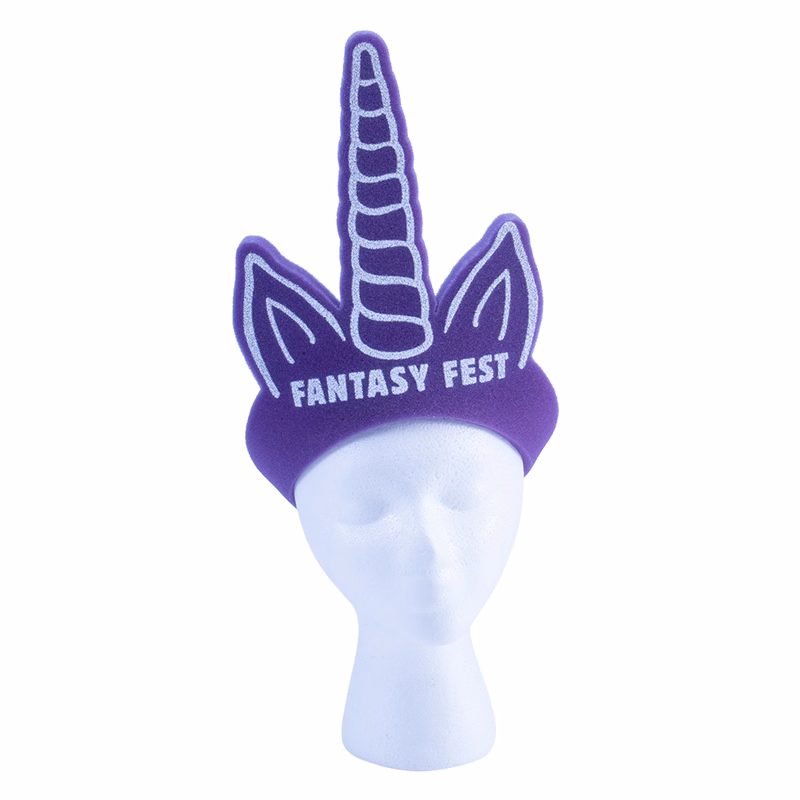 16" Foam Unicorn Visor