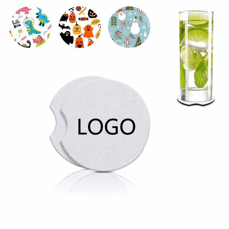 Round Neoprene Coaster