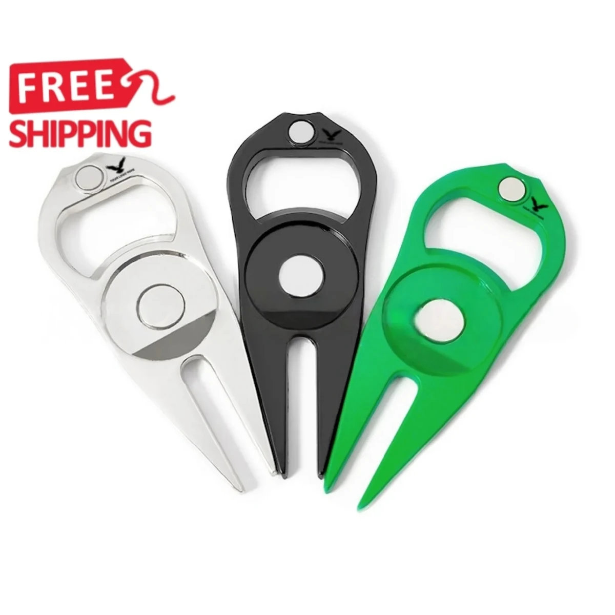 Compact Golf Divot Repair Marker Tool 1