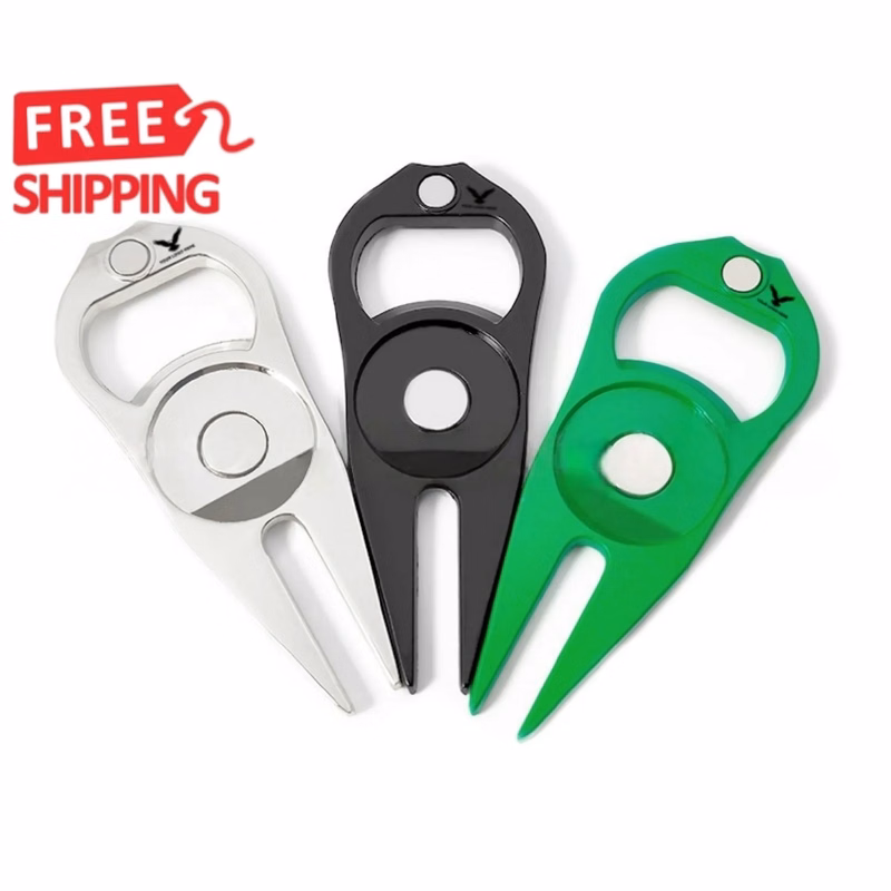Compact Golf Divot Repair Marker Tool