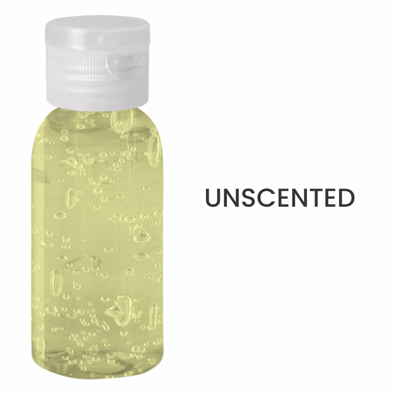 1 oz. Clear Round Bottle of Aloe Gel