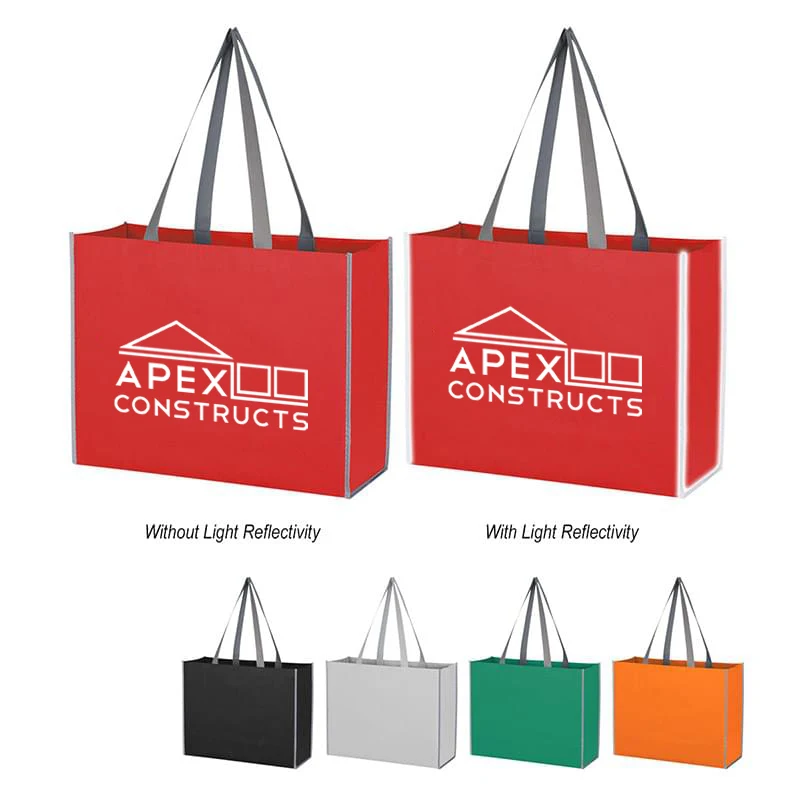 Reflective-Accented Everyday Tote 1
