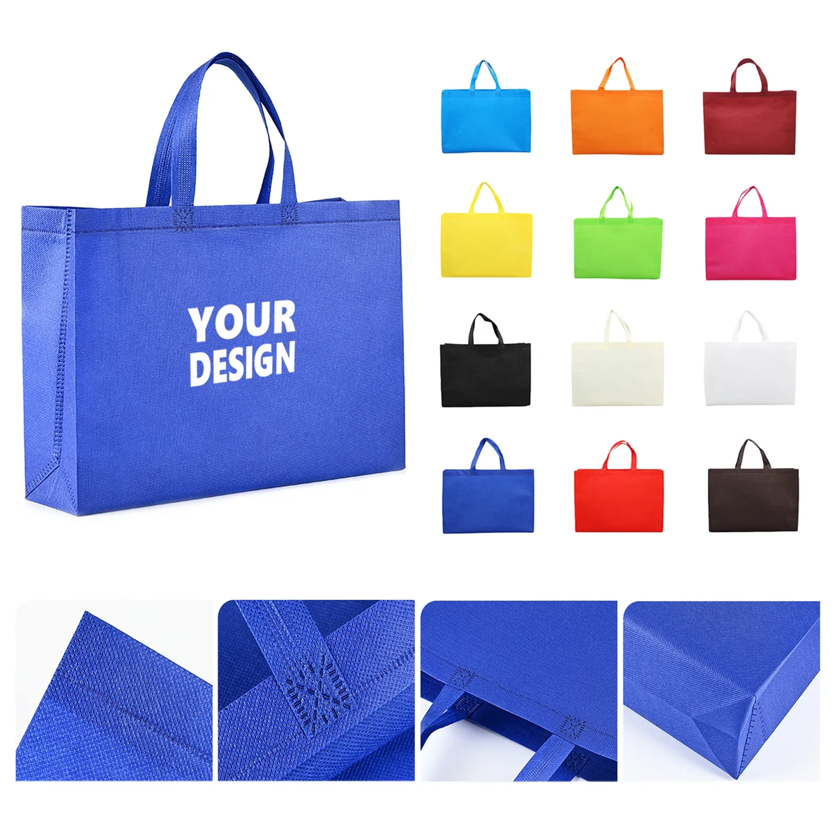 Non-Woven Tote Grocery Bag 1