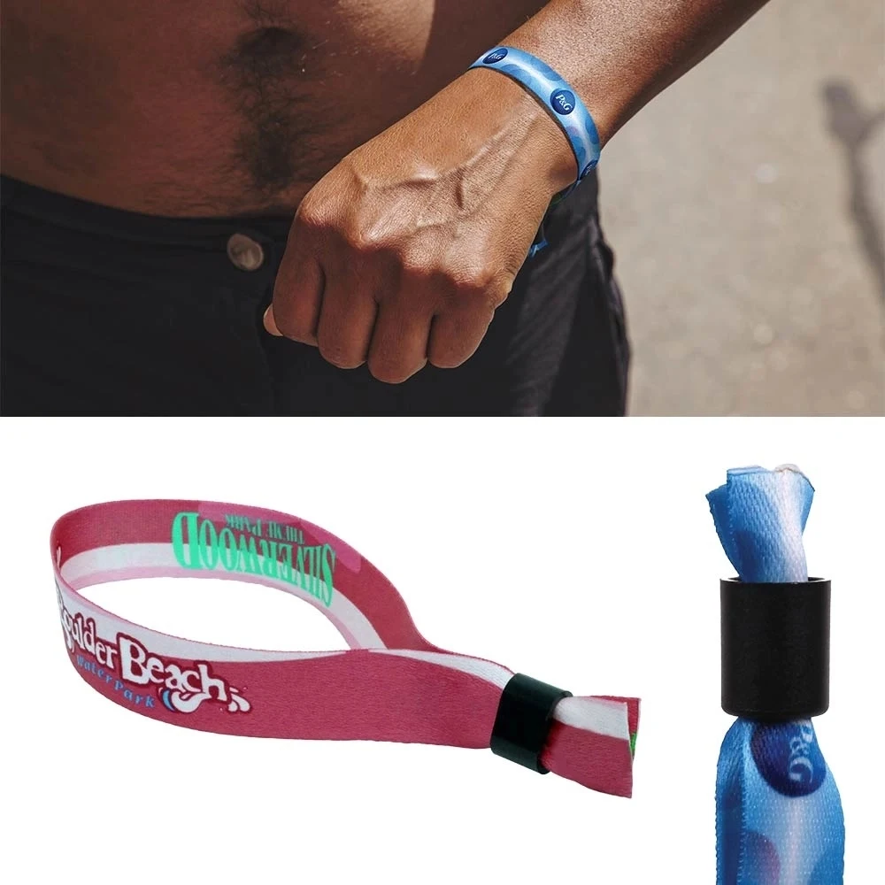 3/4" Wide One Time Use Wrist Band 1