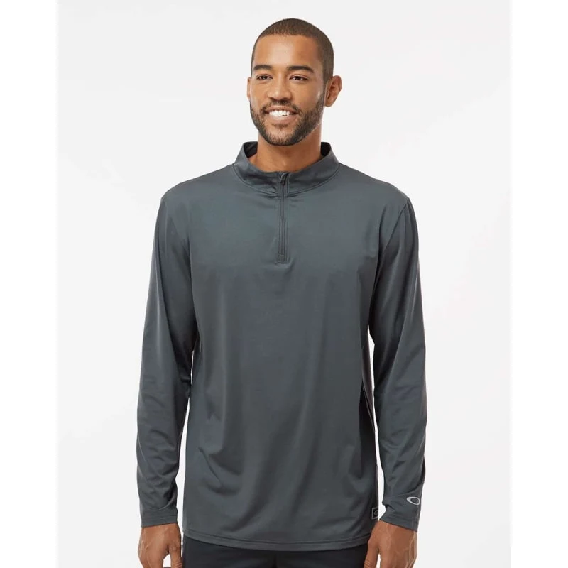 Oakley Men's Team Issue Podium Quarter-Zip Pullover - FOA402997 1