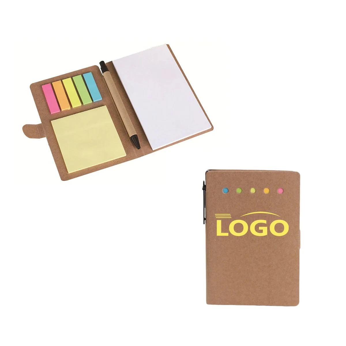 2-In-1 Sticky Notes And Notepad 1