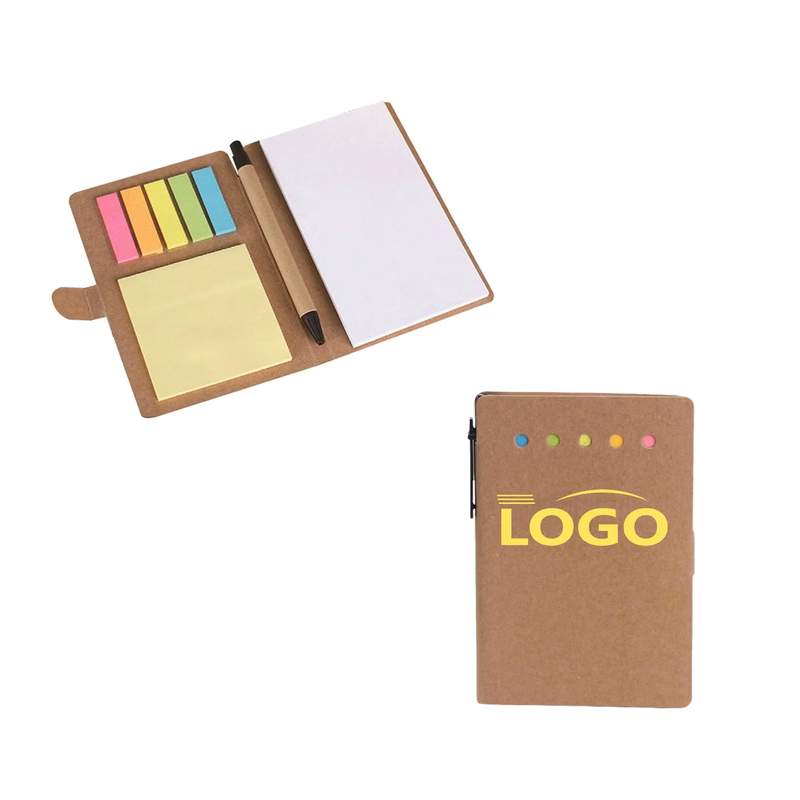 2-In-1 Sticky Notes And Notepad